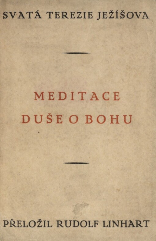 Meditace duše o Bohu
