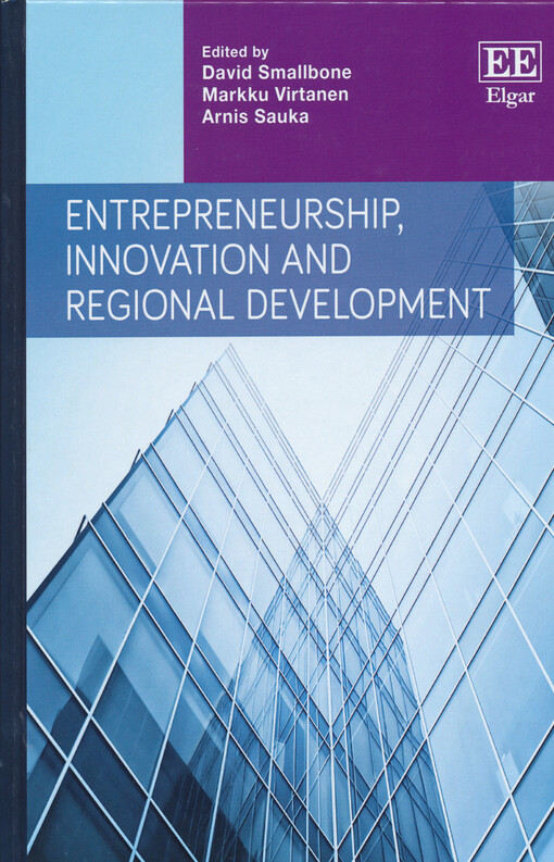 Entrepreneurship, innovation and regional development