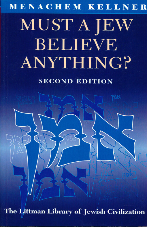 Must a jew believe anything?