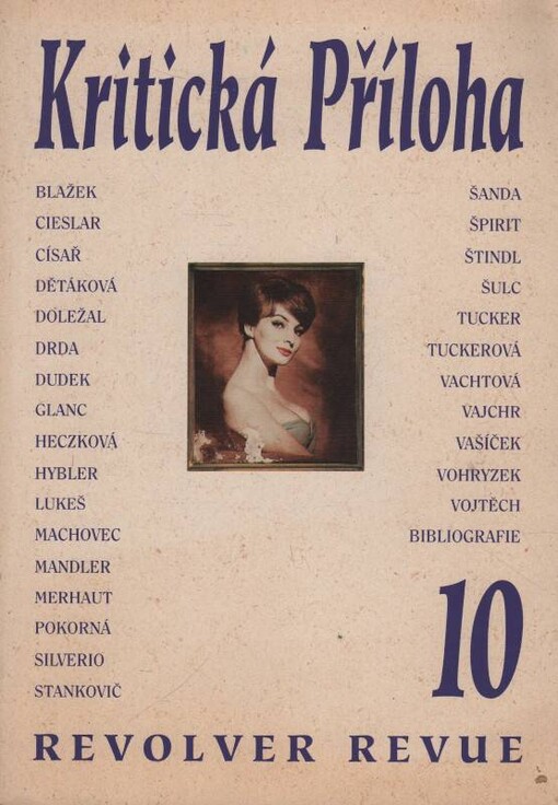 Kritická Příloha Revolver Revue
