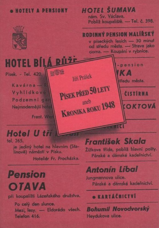 Písek před 50 lety, aneb, Kronika roku 1948