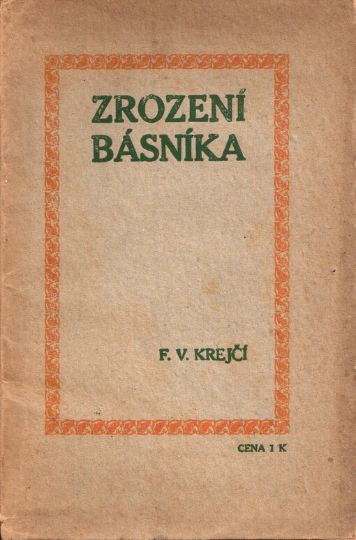 Zrození básníka :úvod do české literatury