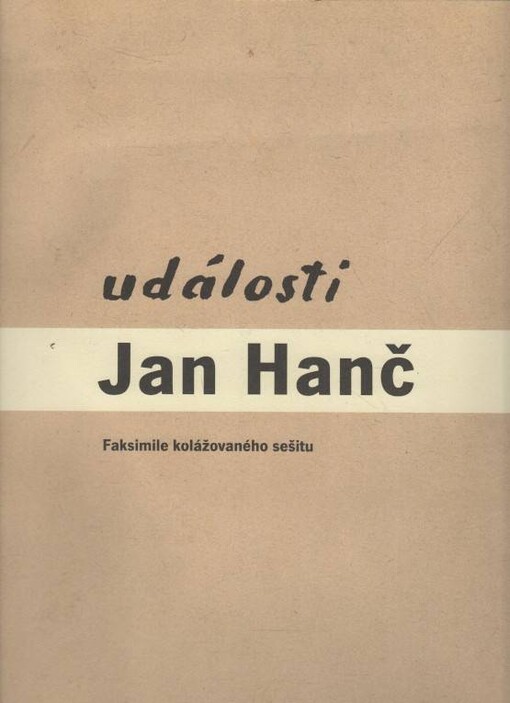Události, Faksimile kolážovaného sešitu