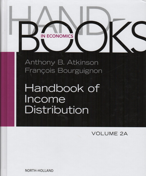 Handbook of income distribution. Volume 2A