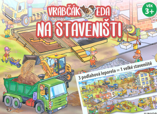 Vrabčák Eda na staveništi : velké podlahové leporelo