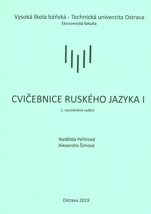 Cvičebnice ruského jazyka I
