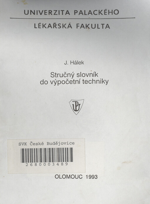 Stručný slovník do výpočetní techniky