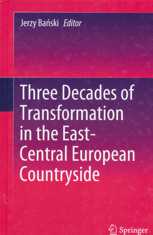 Three decades of transformation in the East-Central European countryside