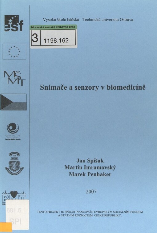 Snímače a senzory v biomedicíně