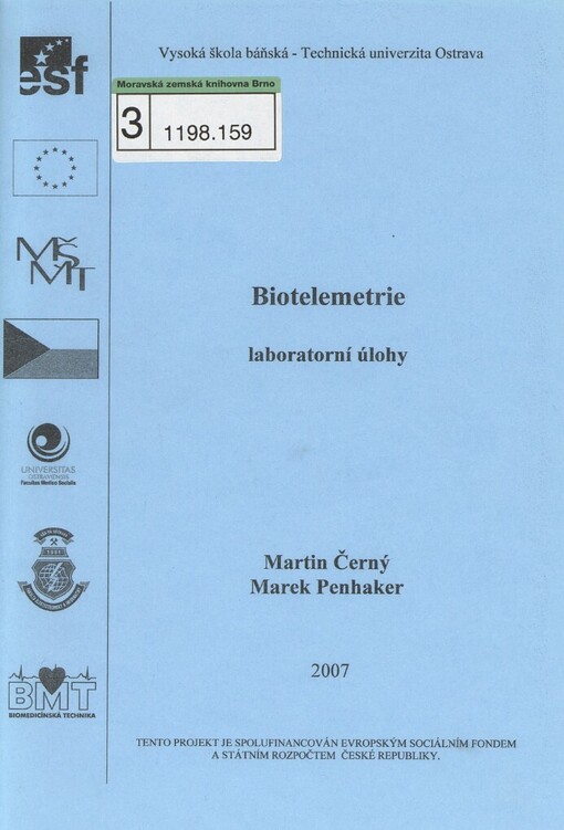 Biotelemetrie: laboratorní úlohy
