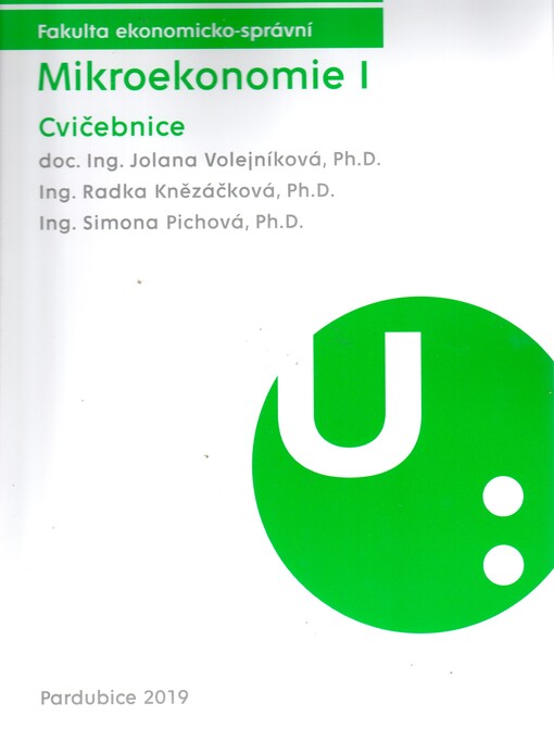 Mikroekonomie I : cvičebnice