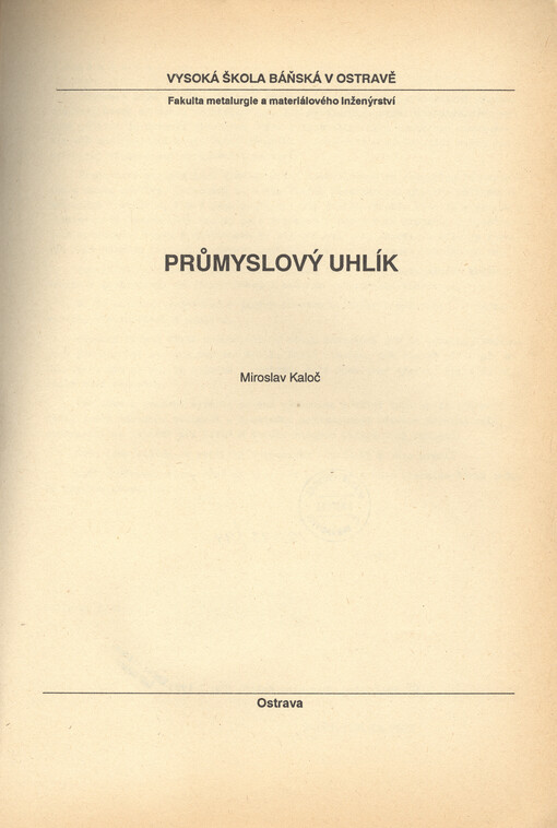 Průmyslový uhlík