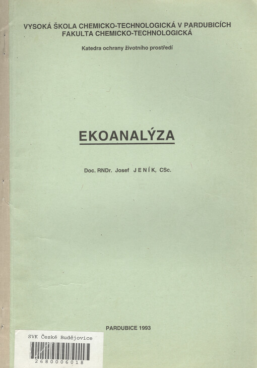 Ekoanalýza