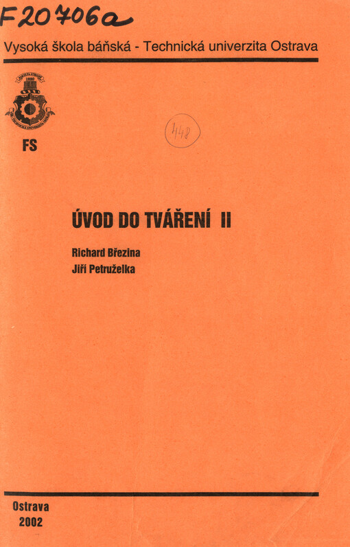 Úvod do tváření II