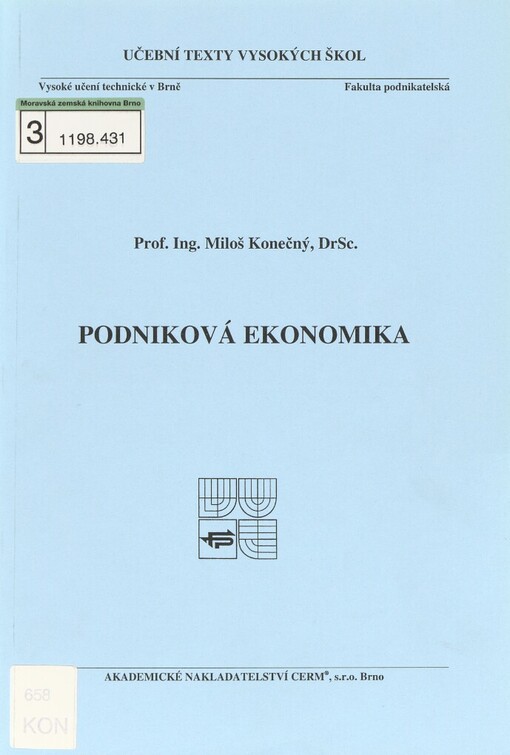 Podniková ekonomika