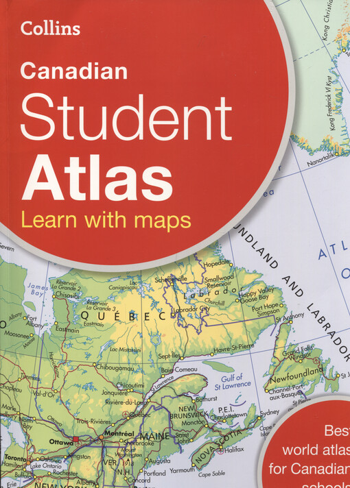 Collins Canadian atlas : learn with maps