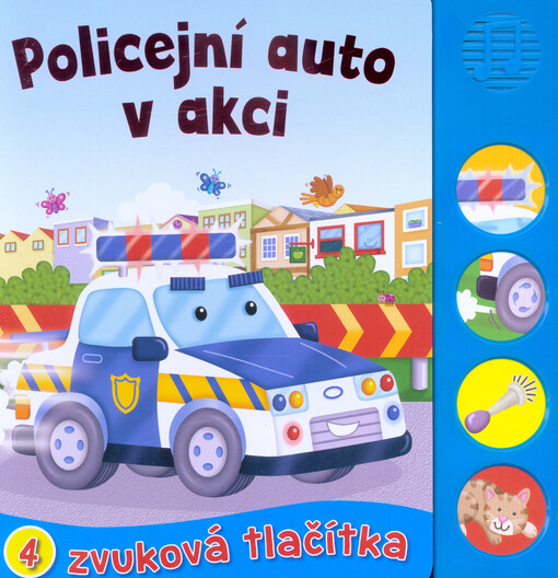 Policejní auto v akci : 4 zvuková tlačítka