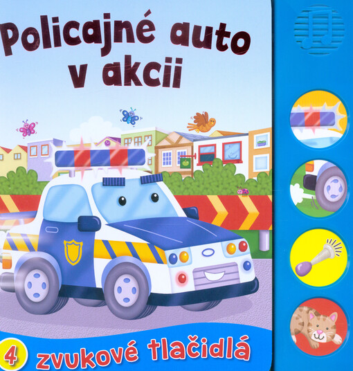 Policajné auto v akcii : 4 zvukové tlačidlá