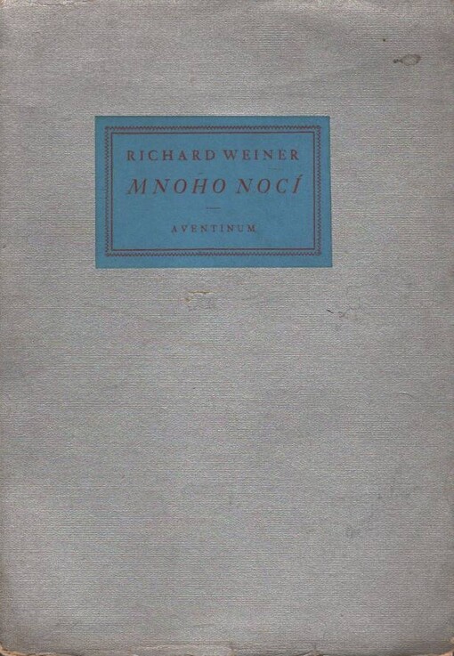 Mnoho nocí: básně