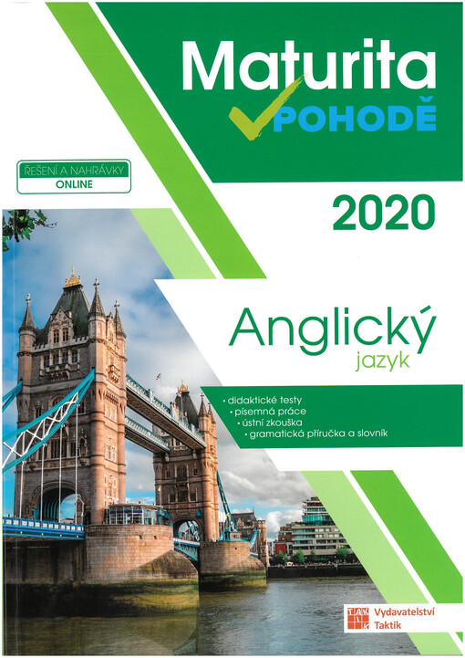 Maturita v pohodě 2020. Anglický jazyk