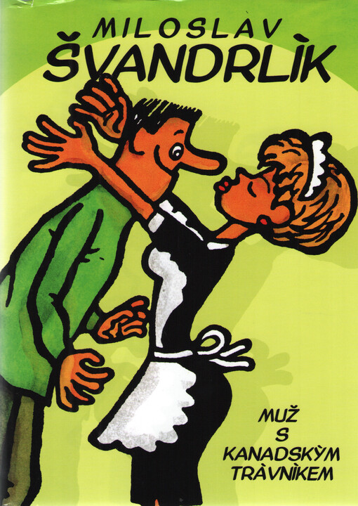 Muž s kanadským trávníkem