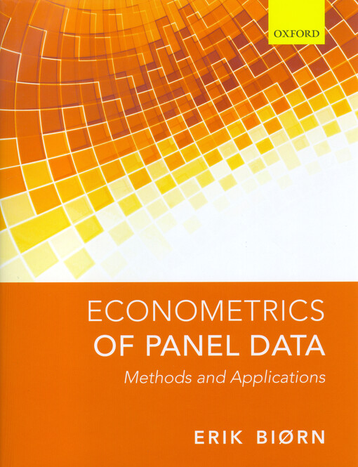 Econometrics of panel data : methods and applications