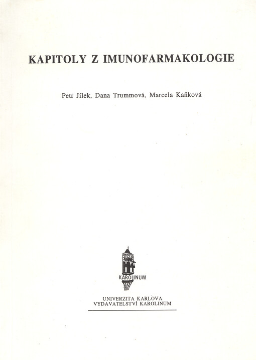 Kapitoly z imunofarmakologie