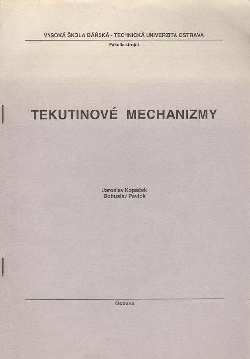 Tekutinové mechanismy