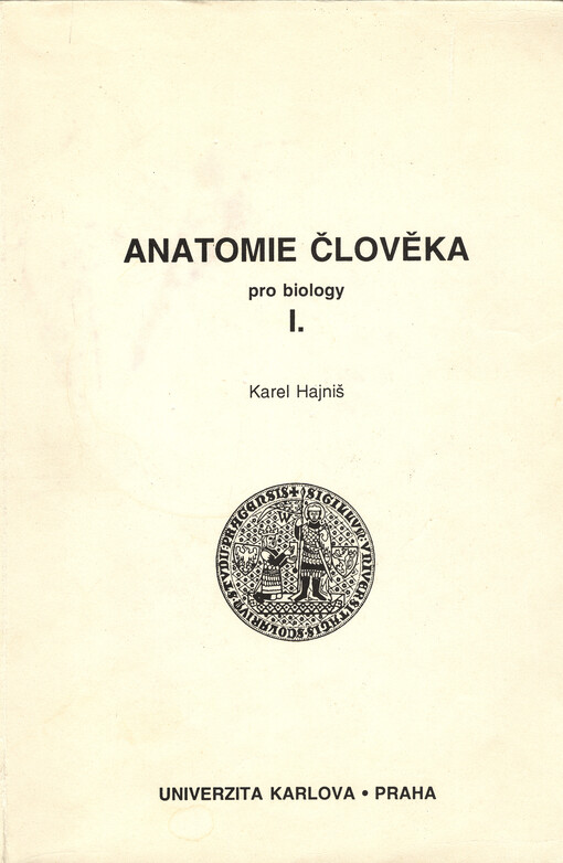 Anatomie člověka pro biology I.