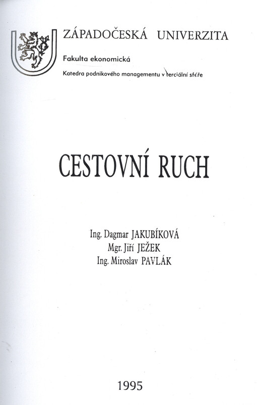 Cestovní ruch