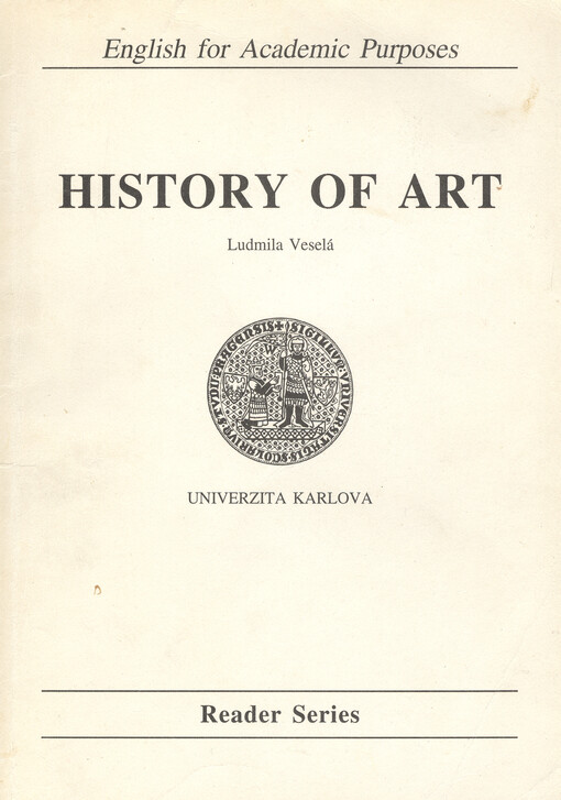 History of art : english for academic purposes