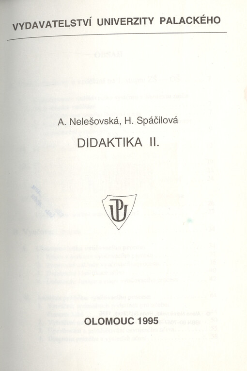 Didaktika. II