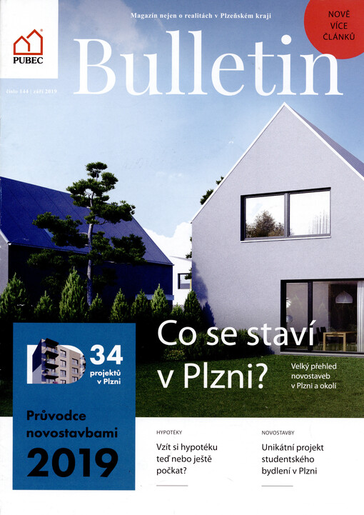 Realitní magazín Bulletin : magazín nejen o realitách v Plzeňském kraji