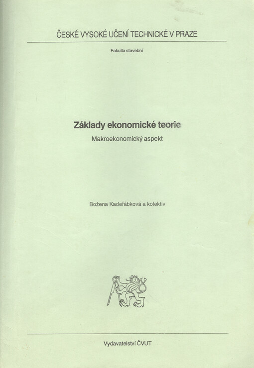 Základy ekonomické teorie : makroekonomický aspekt