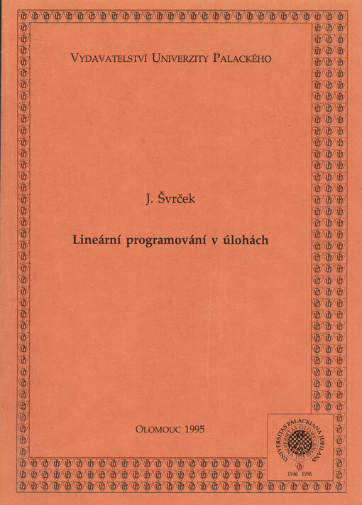 Lineární programování v úlohách