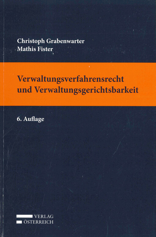 Verwaltungsverfahrensrecht und Verwaltungsgerichtsbarkeit : Lehrbuch