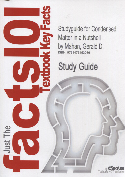 Condensed matter in a nutshell by Gerald D. Mahan