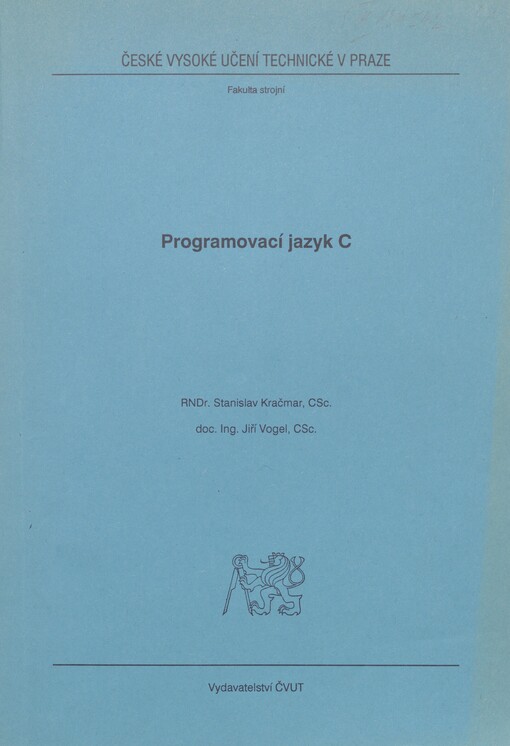 Programovací jazyk C