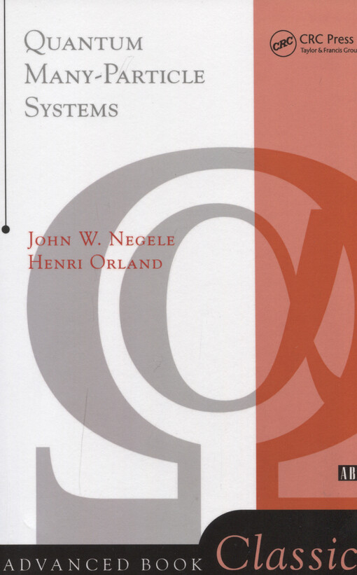 Quantum many-particle systems