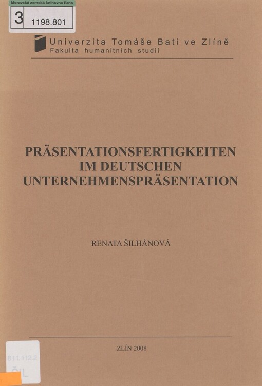 Präsentationsfertigkeiten im deutschen Unternehmenspräsentation