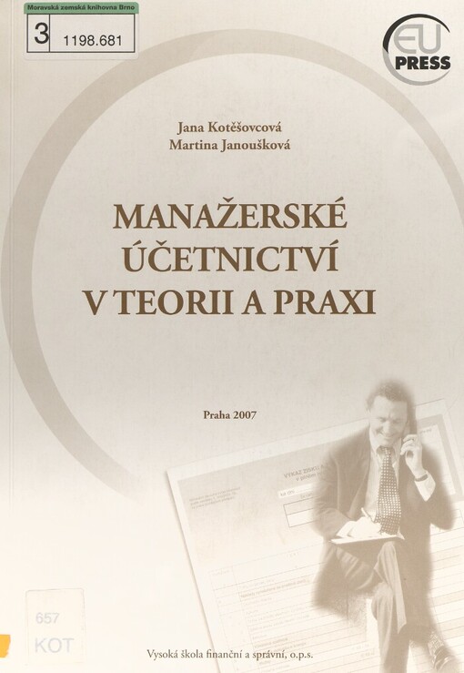 Manažerské účetnictví v teorii a praxi