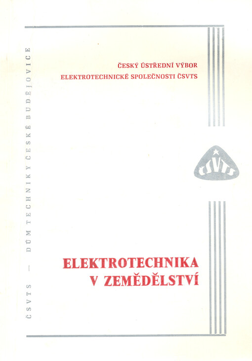 Elektrotechnika v zemědělství