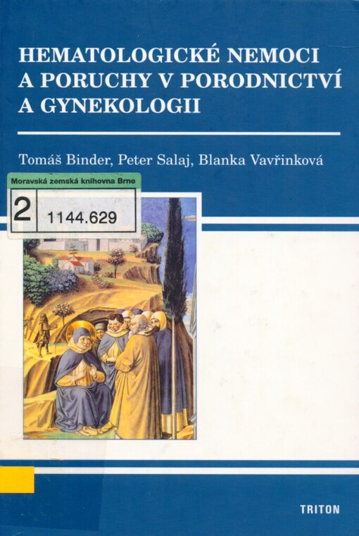 Hematologické nemoci a poruchy v porodnictví a gynekologii
