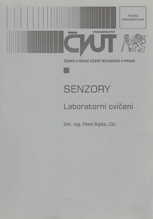 Senzory : laboratorní cvičení