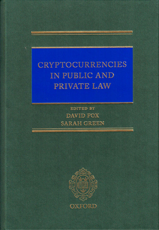 Cryptocurrencies in public and private law