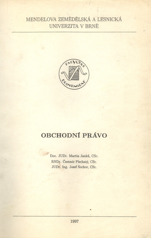 Obchodní právo