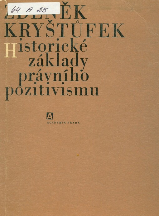 Historické základy právního pozitivismu