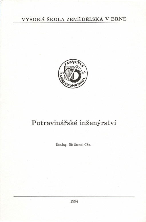 Potravinářské inženýrství