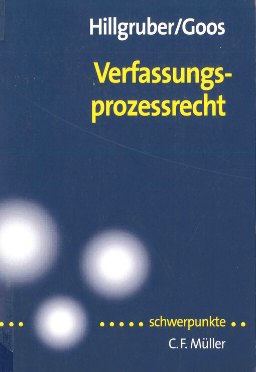 Verfassungsprozessrecht