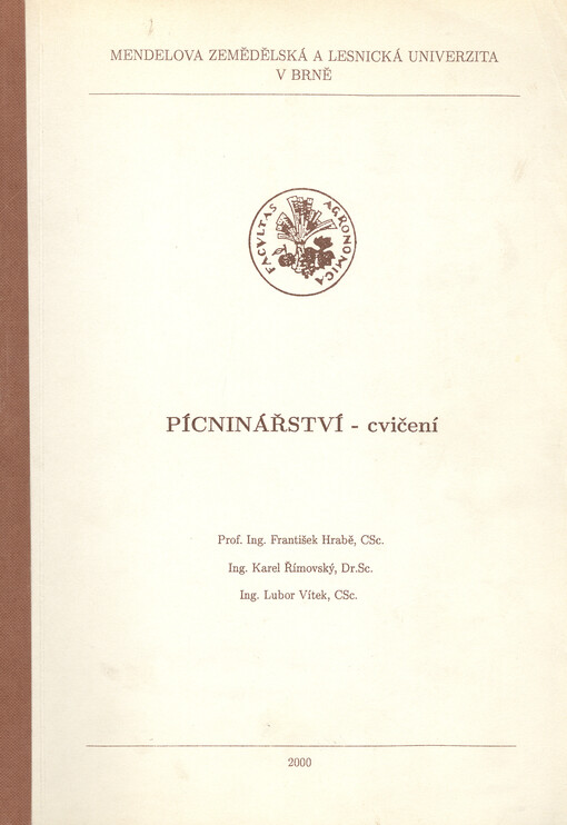 Pícninářství : cvičení